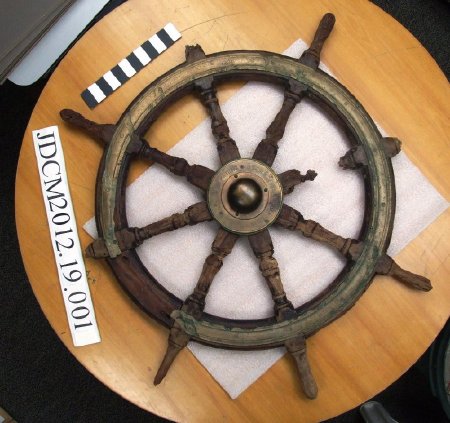 Ships Wheel from the Princess Kathleen