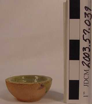 Ceramic Scorifier w/ Greenish