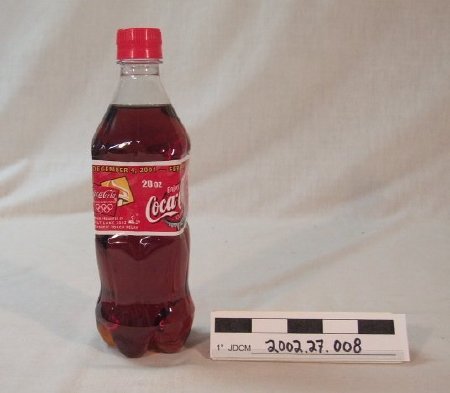 Plastic Coke Bottle - Olympic