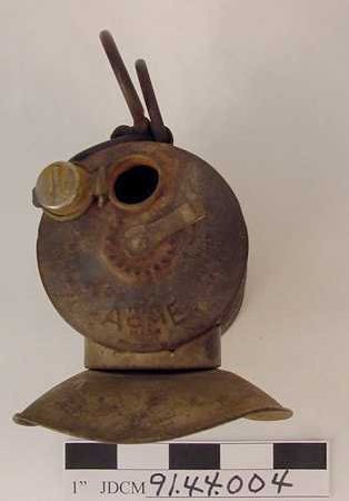 Carbide Miner's Lamp