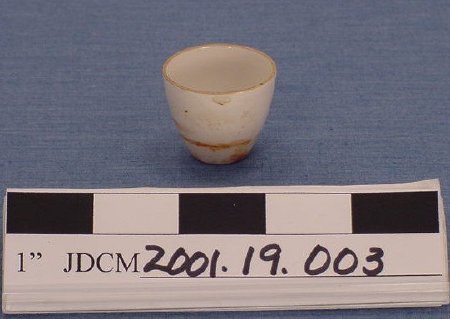 Small Porcelain Parting Cup
