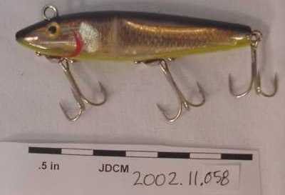 Plastic Gold Tone Fishiing Lur