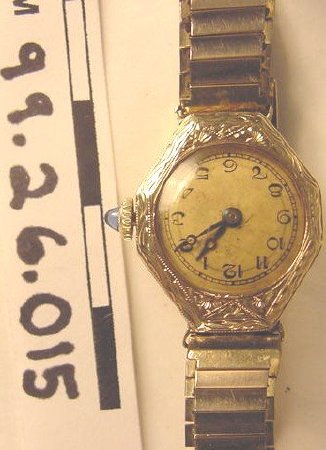 Gold Colored Wrist Watch
