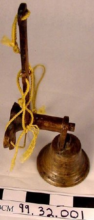 Small Ship's Brass bell on Piv