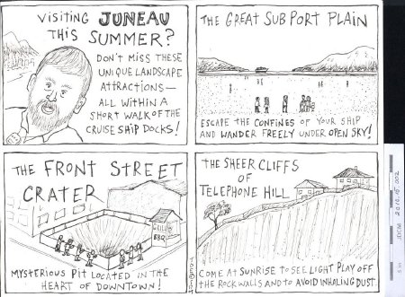 Visiting Juneau This Summer? TOE cartoon 5-17-09