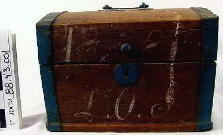 Small Chest, Dated 1881