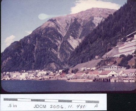Juneau from Oil Dock Aug 1948