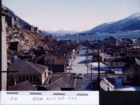 Looking down Willoughby Way  Juneau 1955