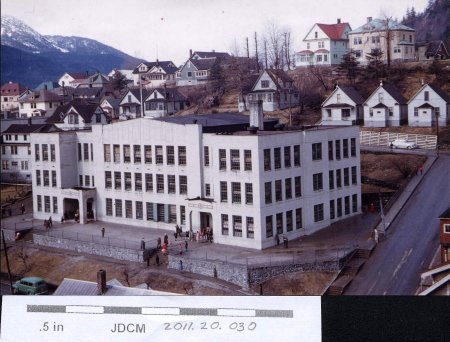 Capitol School 6th Ave Juneau 1955