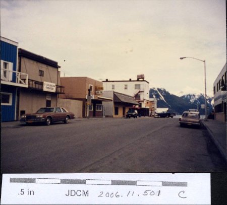 Trip to Haines 1986 downtown Haines