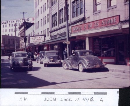 Juneau Front street 1948