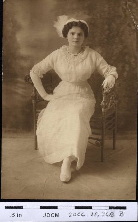 Mother Hoff as brides maid in Germany ~1913