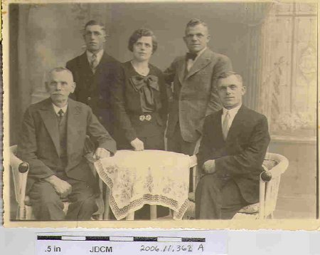 Caroline Jensen's German Uncle and cousins 1937