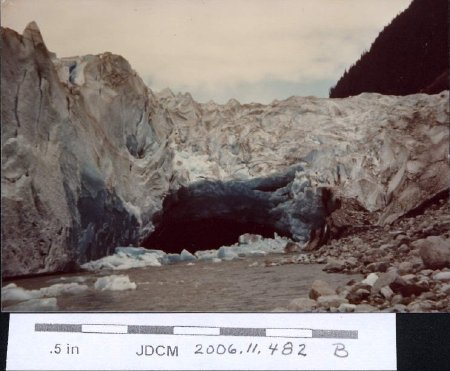 ICE CAVE - Mendenhall front view
