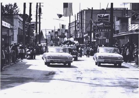 1963 July 4th parade on S. Fra