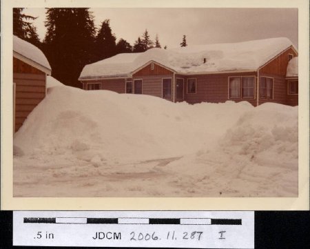 Jensen home heavy snow '72