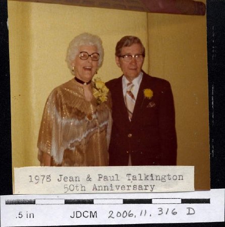 Jean & Paul Talkington 1978