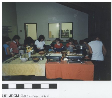 Zach Gordon Club Thanksgiving Dinner 1984