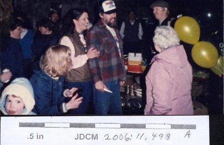 Howard's birthday party at Skaters Cabin May 16,1986