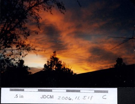 Sunset  - Anchorage 1989