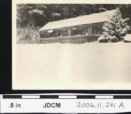 Jensen home in winter-1920's