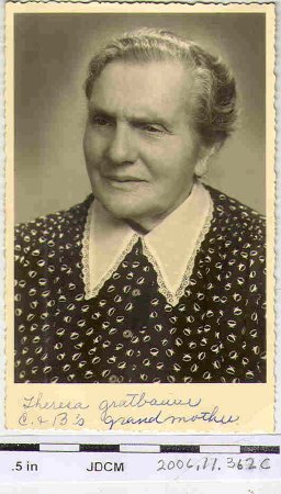 Theresa Grotbauer, Caroline Jensen's German Grandmother 1937