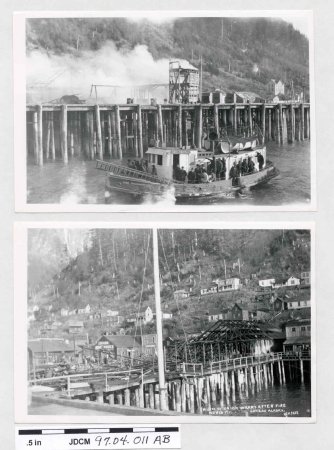 Ruin of Union Wharf by fire 11-13-1911