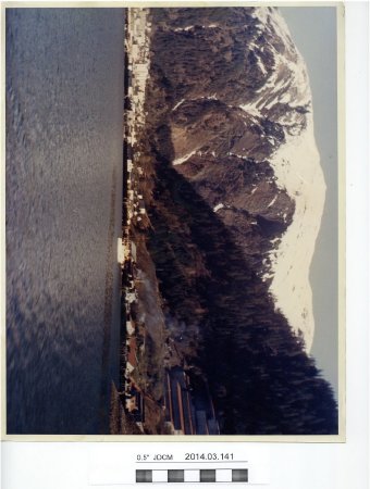 Color Photograph of Juneau From the Gastineau Channel