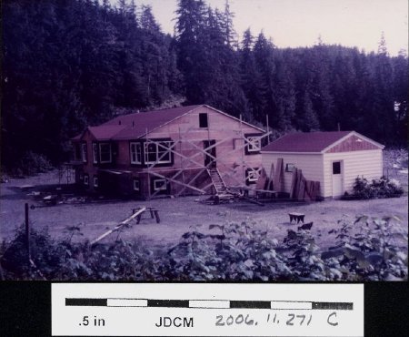 Jensen builds house 1966