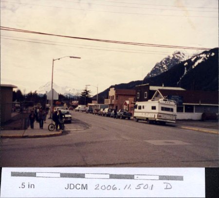 Trip to Haines 1986 downtown