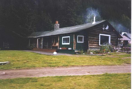 W Janes photo Taku Lodge cabin