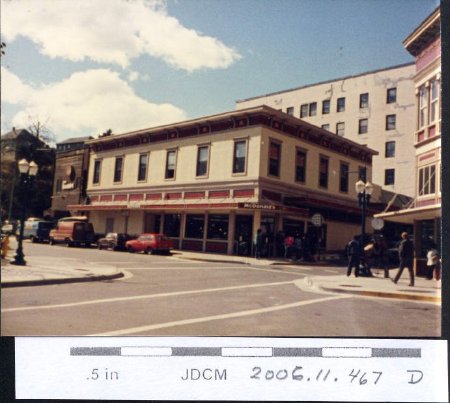 1986 Juneau - Front Street after renovation corner of Seward St
