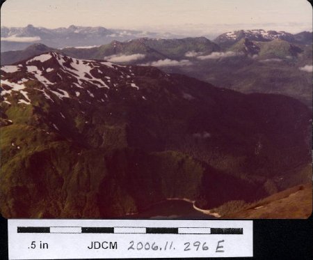 Mt Juneau alpine view 1974