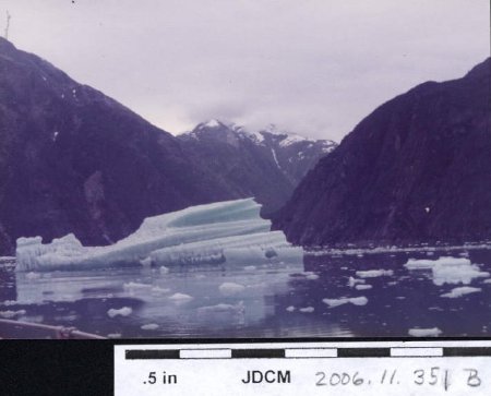 Tracy Arm Ice bergs 1984
