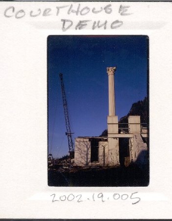 Color Slide, Demolition, U.S.