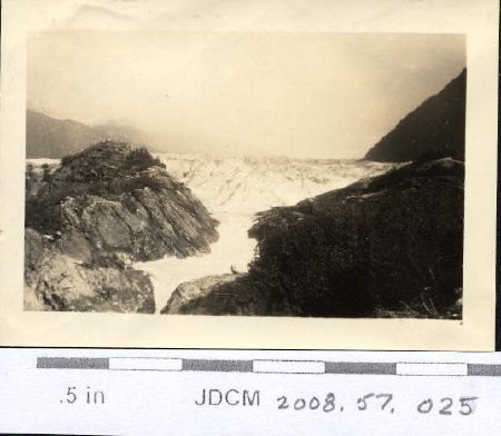 The Mendenhall Glacier, August 1936