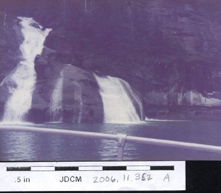 Tracy Arm waterfalls 1984