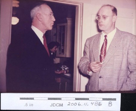 Feb 1953 Jim Brown and Carl Jensen