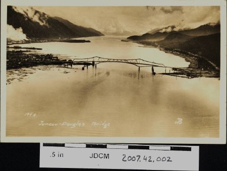 Juneau-Douglas Bridge aerial