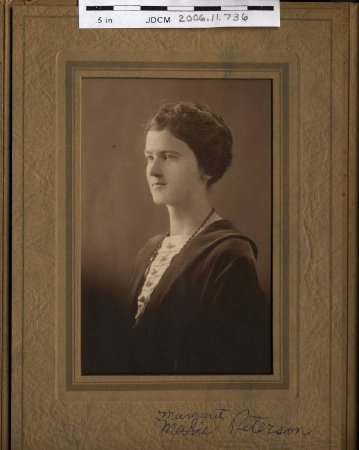 Margaret Peterson portrait