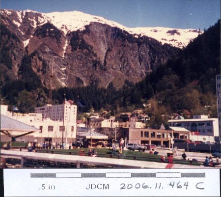 1986 Juneau from Waterfront Marine Park in foreground