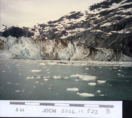 Glacier Bay glacier terminus