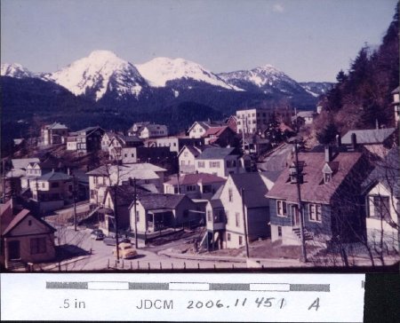 1950 Juneau - Star Hill Area looking toward Hillcrest Apt.