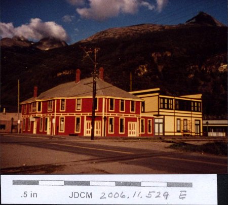 Main Street Skagway historical site completely renovated 1988