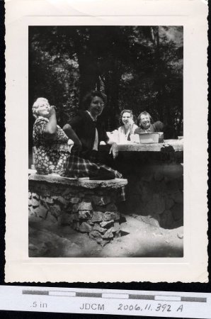 Bertha Hoff and Lawsons picnic ~1950