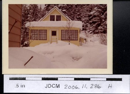 Old Olson home winter 1972