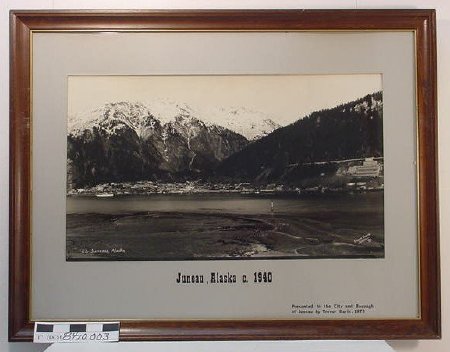 1940 Juneau Photograph, Framed
