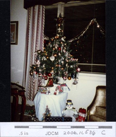 Winter Pearl Harbor Christmas tree 1988