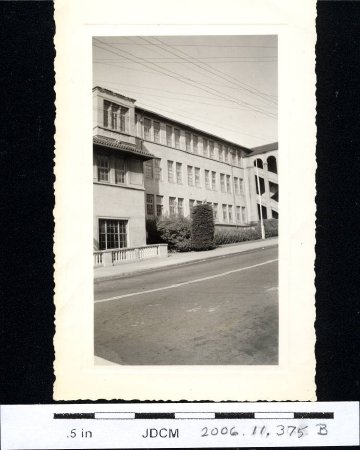 Galilo High School S.F. Bertha's school 1940