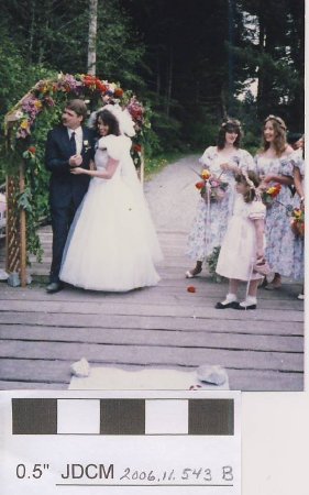 Ingstrom-Munoz Wedding at Tenakee 1990